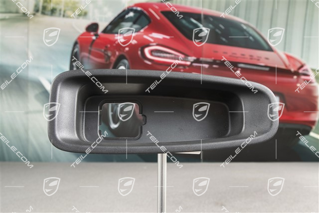 Ablagefach / Getränkehalter, Schwarz