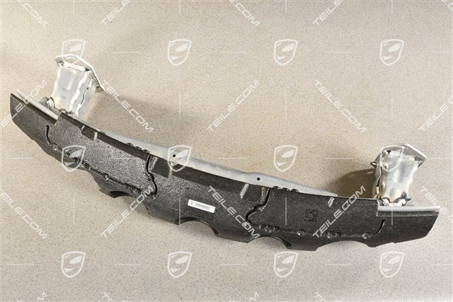 Bumper reinforcement, complete with foam part, front