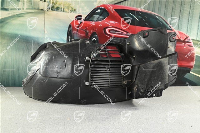 Spyder, Plastikowe nadkole przednie, część przednia z kratką, R