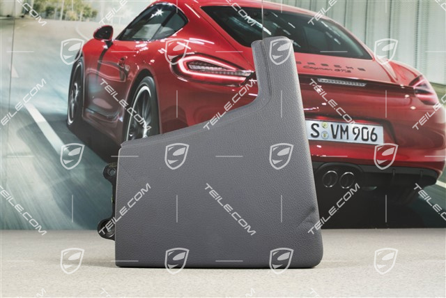 Mittelkonsole, Blende seitlich, Kunsleder, Seeblau, L