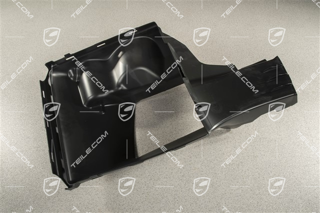 GT4, Prowadnica powietrza, czarny mat, L