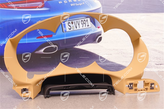 Obudowa zegarów deski rozdzielczej / konsoli, Beżowa Obudowa zegarów deski rozdzielczej / konsoli, Beżowa