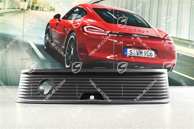 Blenda środkowa przedniego zderzaka, Night Vision, czarny mat