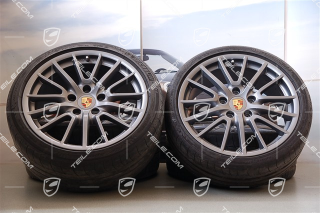 19-inch Sport Design summer wheel set. wheels 8J x 19 ET57 + 9,5J x 19 ET46 + tyres 235/35 ZR19 + 265/35 ZR19