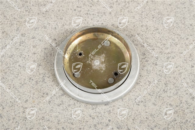 Radzierdeckel, Porsche Wappen in Schwarz