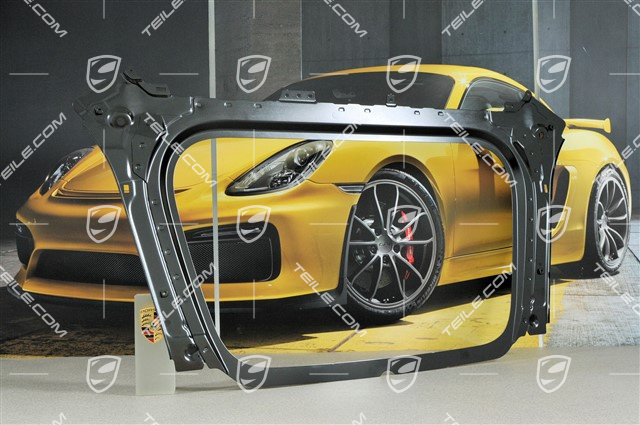 Sealing frame, luggage compartment