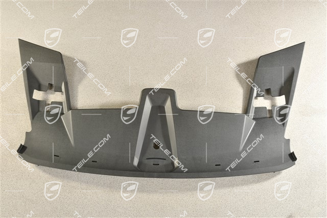 FL, Blende Schlossträger / Schlossabdeckung, Schwarz