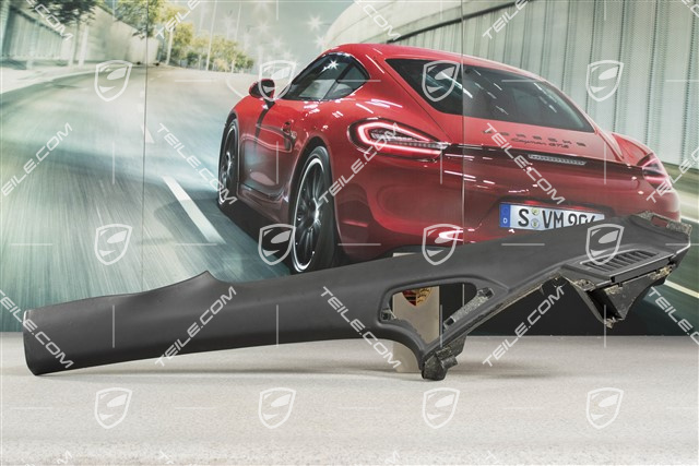 Tapicerka słupka C, Skóra, czarna, Coupe, R