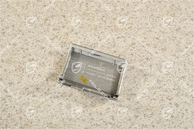 Dekor / zaślepka / blenda uchwytu na kubki Volcano Grey, RHD, R