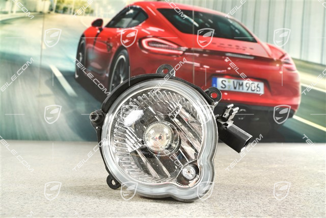 Additional headlight, fog light, R (bad visual condition)