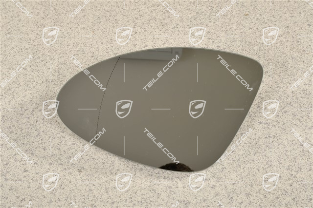 Lusterko wsteczne / drzwi, wypukłe ściemniane, podgrzewane, L