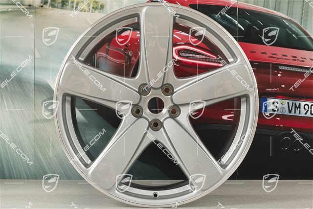 21" Felge "Sport Classic", 9,5J x 21 ET 27, Silber-Metallic