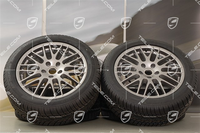 20-inch RS Spyder winter wheel set, wheel rims 9J x 20 ET 57 + Dunlop winter tyres 275/45 R20, without TPMS