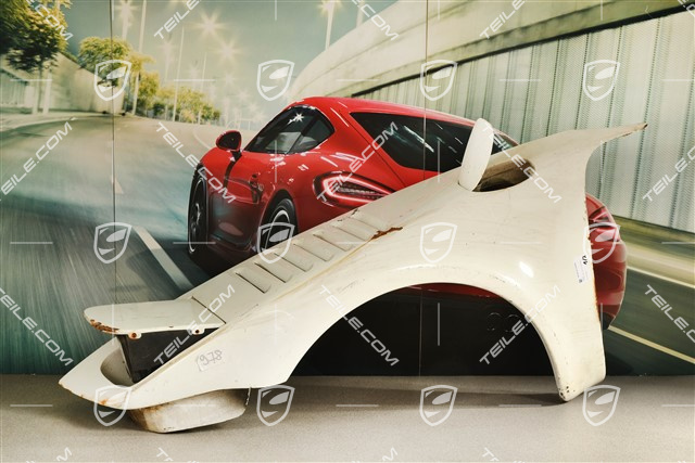 Błotnik przedni, Turbo, L+R, KPL, (płaski nos)