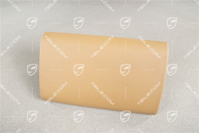 Dekiel schowka na rękawiczki, skóropodobny, Sand beige