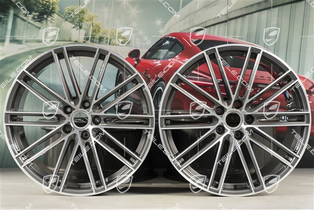 22" komplet felg Turbo IV, 11,5J x 22 ET52 + 10J x 22 ET48, do Coupé