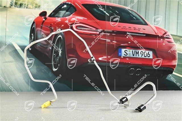 Turbocharger lubrication oil line, Cyl. 4-6