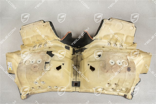 Wykładzina tylna pod siedziska, Terracotta, Cabrio