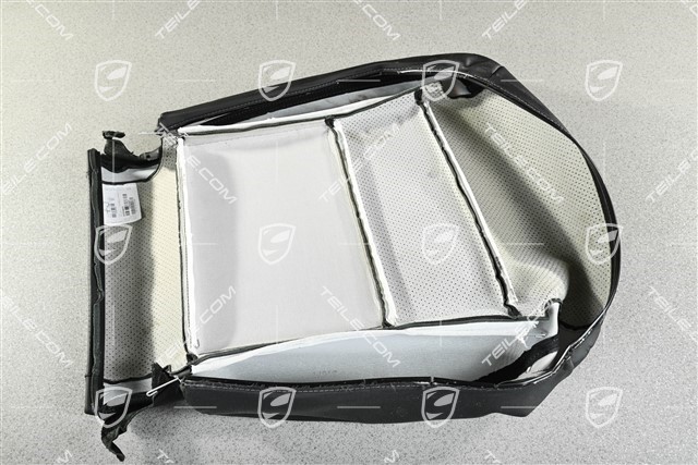 Seat Cushion Leather Black, Sports seat, 4 way adjustment, R