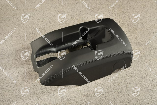 Schaltergehäuse, Unterteil, Leder, Schwarz