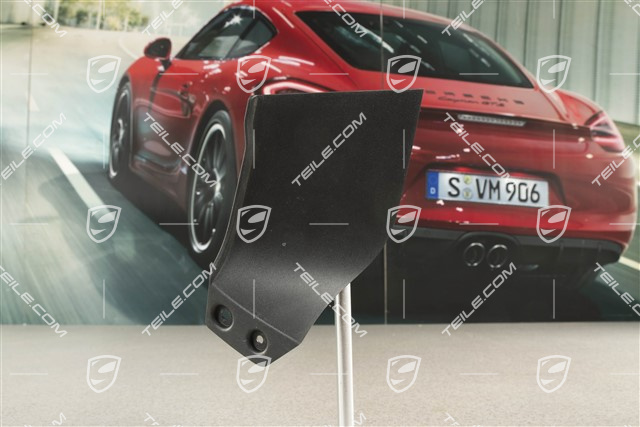 Turbo Coupe, Heckspoiler Luftführung, Schwarzmatt, L