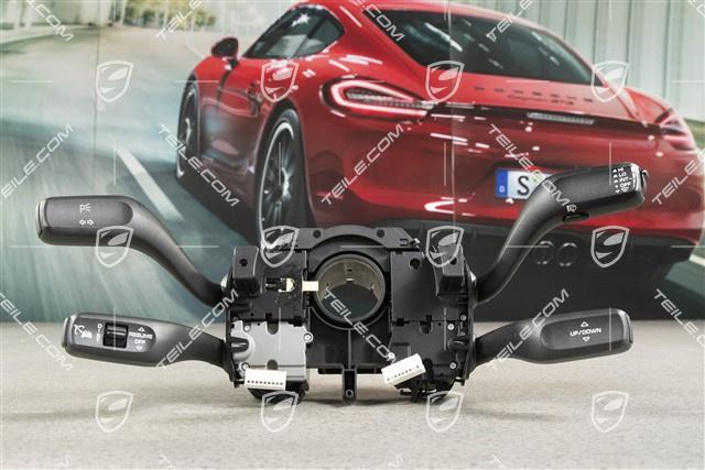 Steering column stalk switch, ACC / headlight cleaning system / multifunction steering wheel