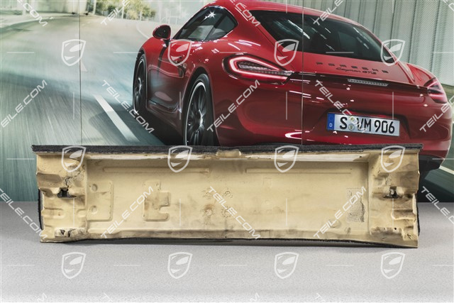 Verkleidung, hinten, Schwarz, Coupe