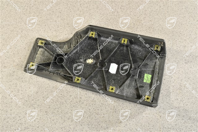 Lid outer, Leather, Black, GT3