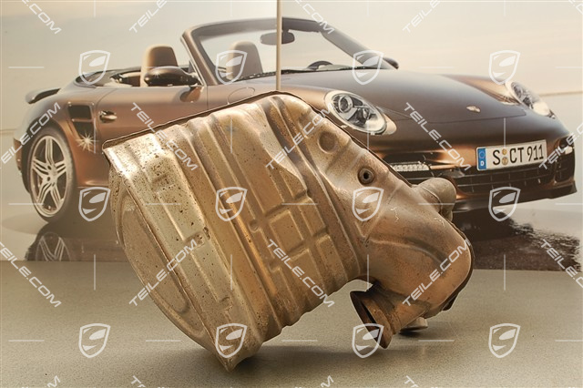 GT3 Front exhaust silencer, cyl. 1-3, L