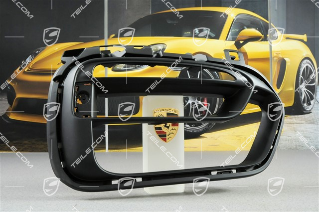 Kratka / wlot powietrza zderzaka, czarny mat, GTS, R Kratka / wlot powietrza zderzaka, czarny mat, GTS, R