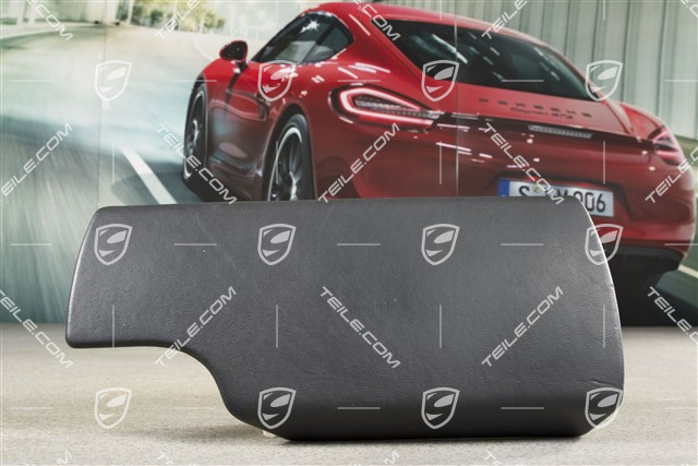 Pokrywa zewnętrzna konsoli środkowej, Skóra, Czarna