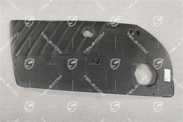 Türverkleidung, Kunstleder, Schwarz, L