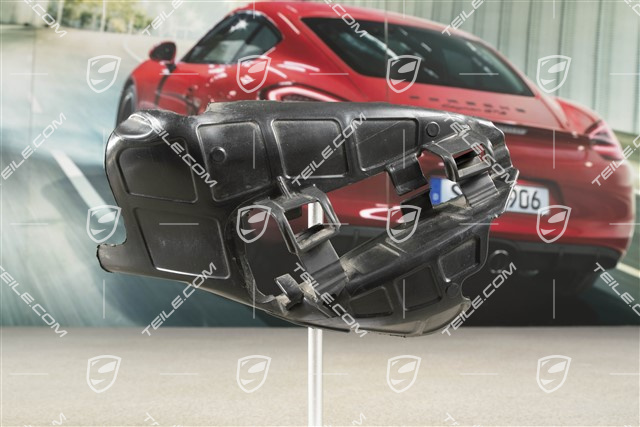 Control arm spoiler / Brake air deflector, L