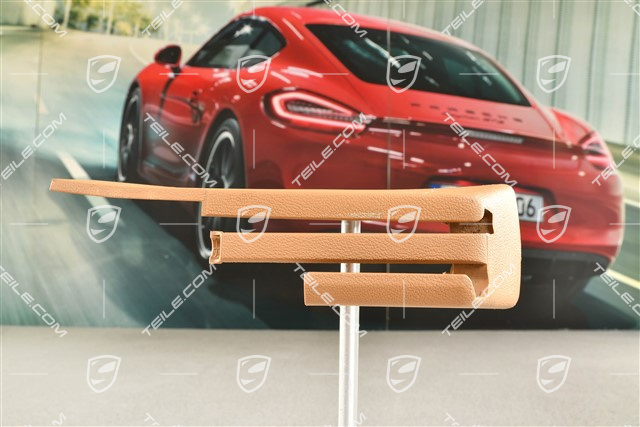 Obudowa szyny  fotela przedniego, tylna, beżowa