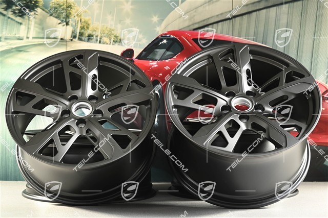 21" Komplet felg Cross Turismo Design, 9,5J x 21 ET60 + 11,5J x 21 ET66, Turbonit