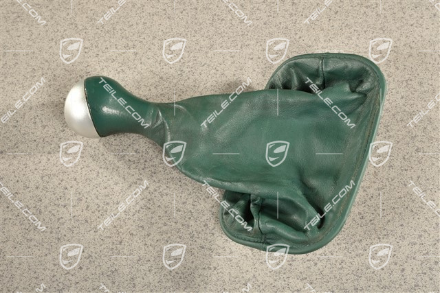 Carrera S, Schaltknauf / Schaltknopf, Nephritegrün