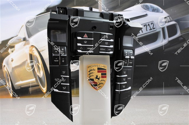 Cotrol panel, air conditioner, heated seats front / front+rear, without seat ventilation Cotrol panel, air conditioner, heated seats front / front+rear, without seat ventilation