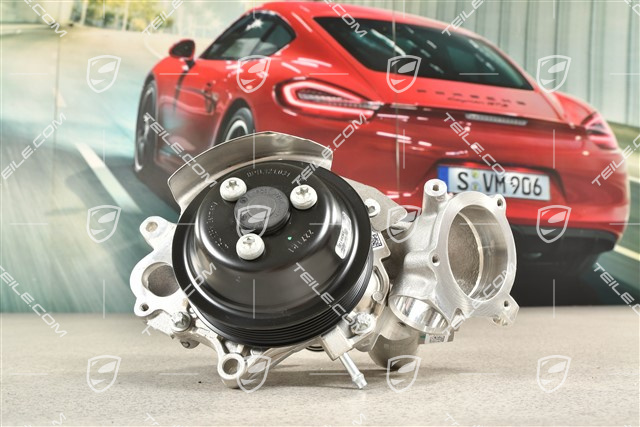 Pompa plynu chłodzącego kompletna z kołem pasowym