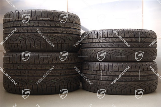 19" Winterräder Satz RS Spyder, Zentralverschluss.Felgen 8,5J x 19 ET56 + 11J x 19 ET51, Reifen 235/35 R19 + 295/30 R19, mit RDK