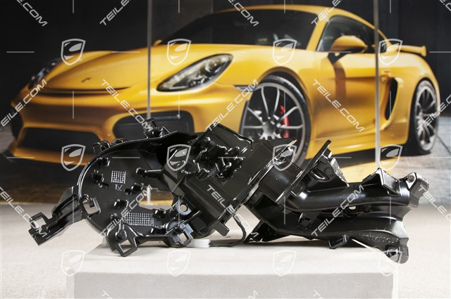 Ramię lusterka drzwi, Płytka, mechanizm, sprężyna, R