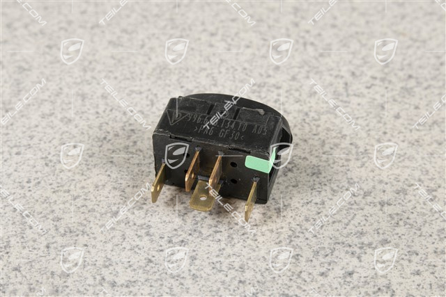 Przycisk elektrycznie podgrzewanych lusterek, szyby tylnej, Czarny mat