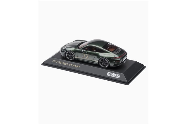 Porsche 911 992.2 GT3 Touring, 90Y F.A. Porsche, oak green + brown, Limited Edition / 1,500 units, Minimax, scale 1:43