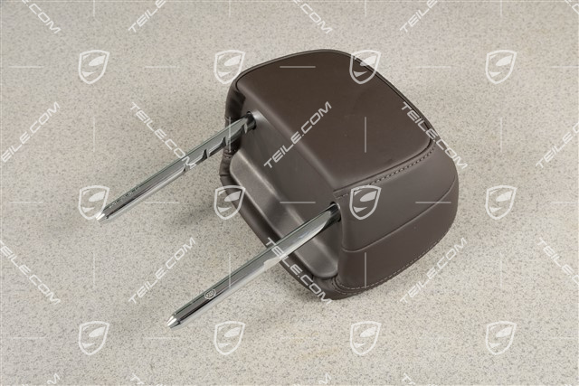 Kopfstuetze hinten, Leder, Espresso, L=R