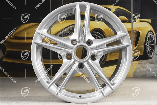 18-inch Boxster S II wheel, 9J x 18 ET43