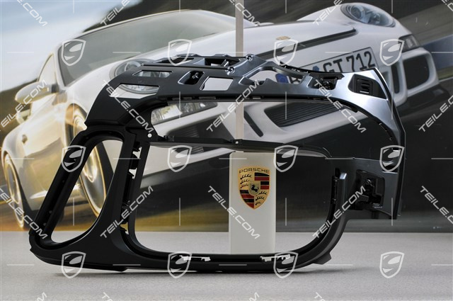 Ramka mocująca boczna, czarna, L Ramka mocująca boczna, czarna, L