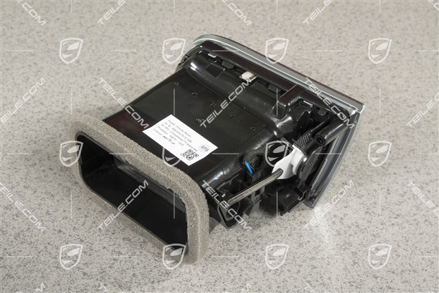 Side Air vent, galvano silver, Galvano silver, L