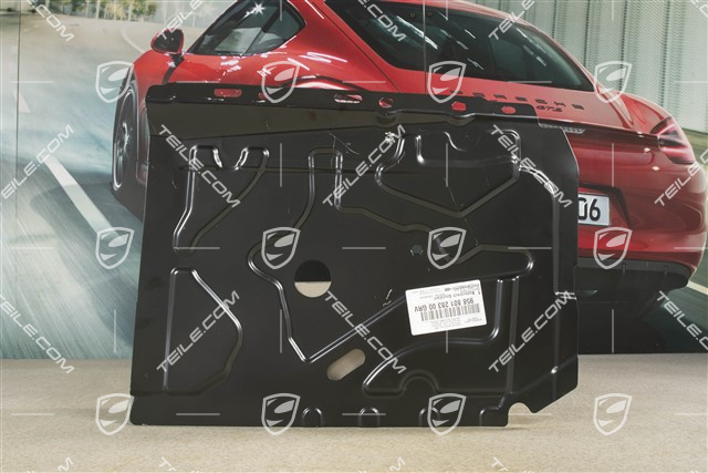 Bodenblech, Batteriekasten