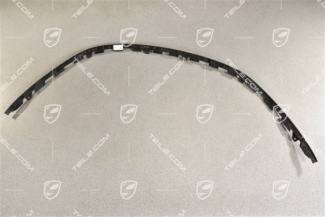 Front bumper spoiler / lower part trim, Black