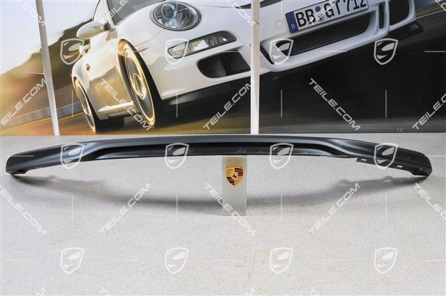 Spoiler zderzaka przedniego, facelift, zawieszenie sportowe, czarny mat