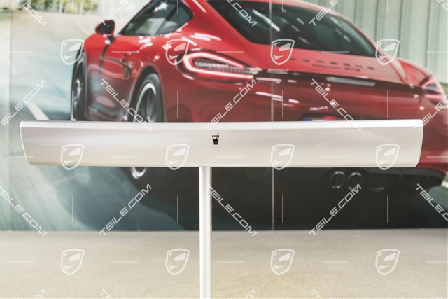 Dekor / listwa ozdobna kokpitu uchwytu na kubki, środkowa, LHD, Galvano silver